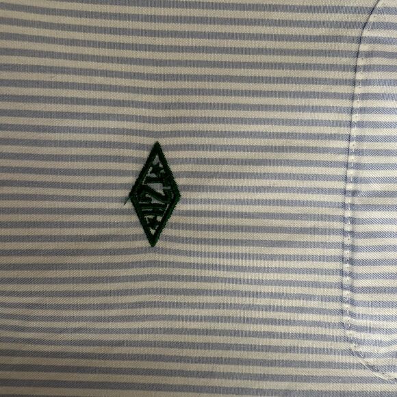 Zendaya x Tommy Hilfiger Striped Oversized Shirt Womens 2 Blue White Tunic - Picture 6 of 16